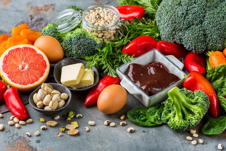 photo of food sources rich in vitamin a 